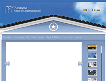Tablet Screenshot of jorgeamado.org.br